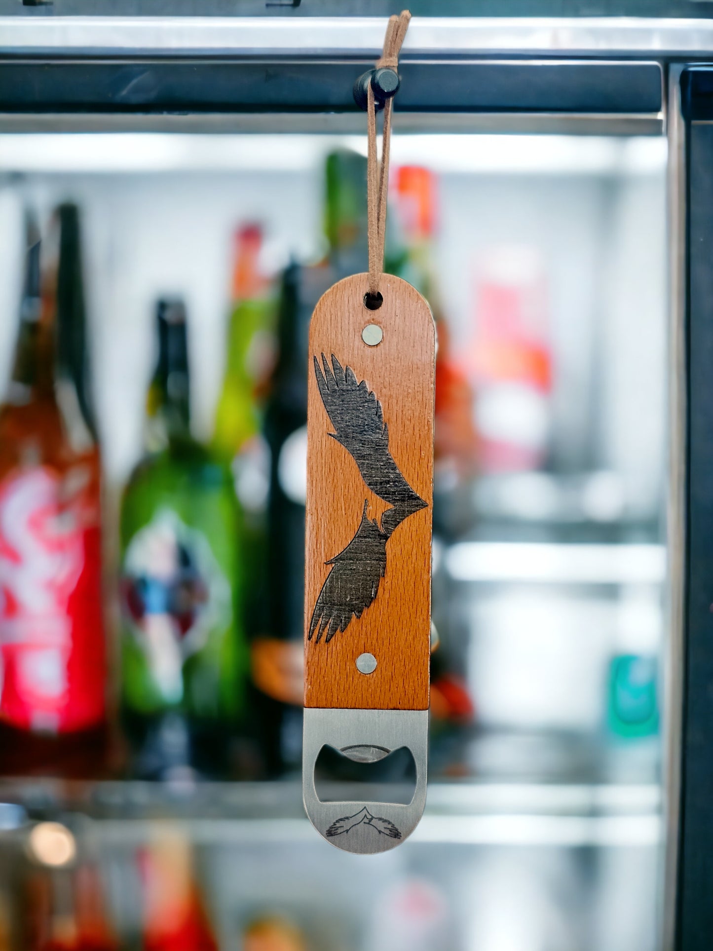 Rainforest Studios - Custom Eagle Inlaid Bottle Opener