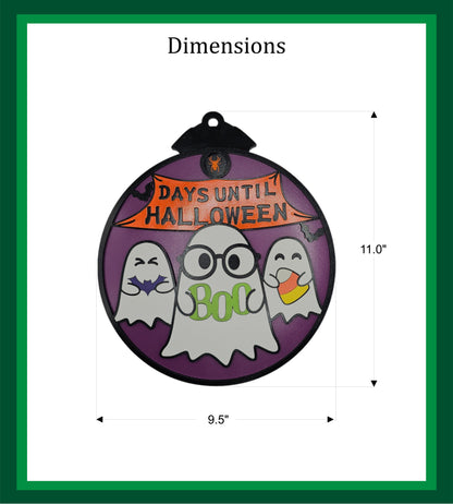 Countdown to Halloween - Festive 31-Day Hanging Wall Calendar