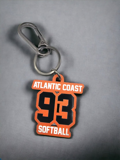 Personalized Number Sports/Equipment Bag Tag